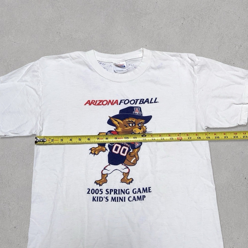 Vintage Arizona Wildcats Football 2005 Spring Game T Shirt Signed Size M - Picture 4 of 7